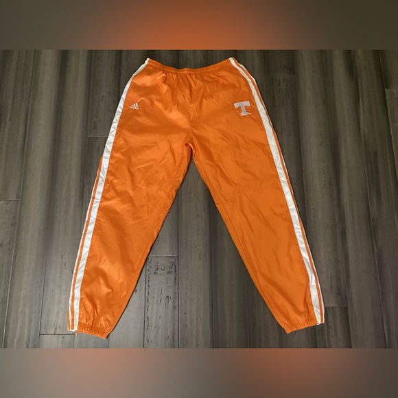 Vintage Adidas Men’s XXL Tennessee Volunteers Orange Track Pants Football - Picture 1 of 7